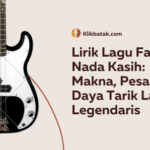 Lirik Lagu Fariz RM Nada Kasih: Makna, Pesan, dan Daya Tarik Lagu Legendaris| EatDrinkVitamin