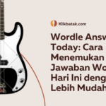 Wordle Answer Today: Cara Menemukan Jawaban Wordle Hari Ini dengan Lebih Mudah| EatDrinkVitamin