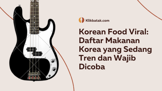 Viral Makanan Korea: Daftar Makanan Korea yang Sedang Tren dan Wajib Dicoba| MakanMinumVitamin